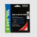 Dây vợt cầu lông bộ DAS X BS 69 Pro - Đỏ