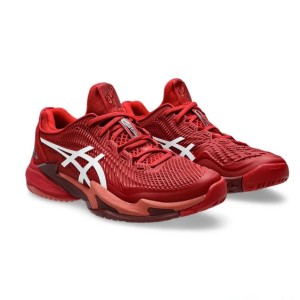 Giày Tennis Asics COURT FF 3 NOVAK 2024 Cranberry/White (1041A361-962)