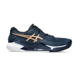 Giày Tennis Asics GEL-RESOLUTION 9 Blue/Pure Gold (1041A468-960)