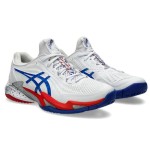 Giày Tennis Asics COURT FF 3 NOVAK White/Blue (1041A480-100)