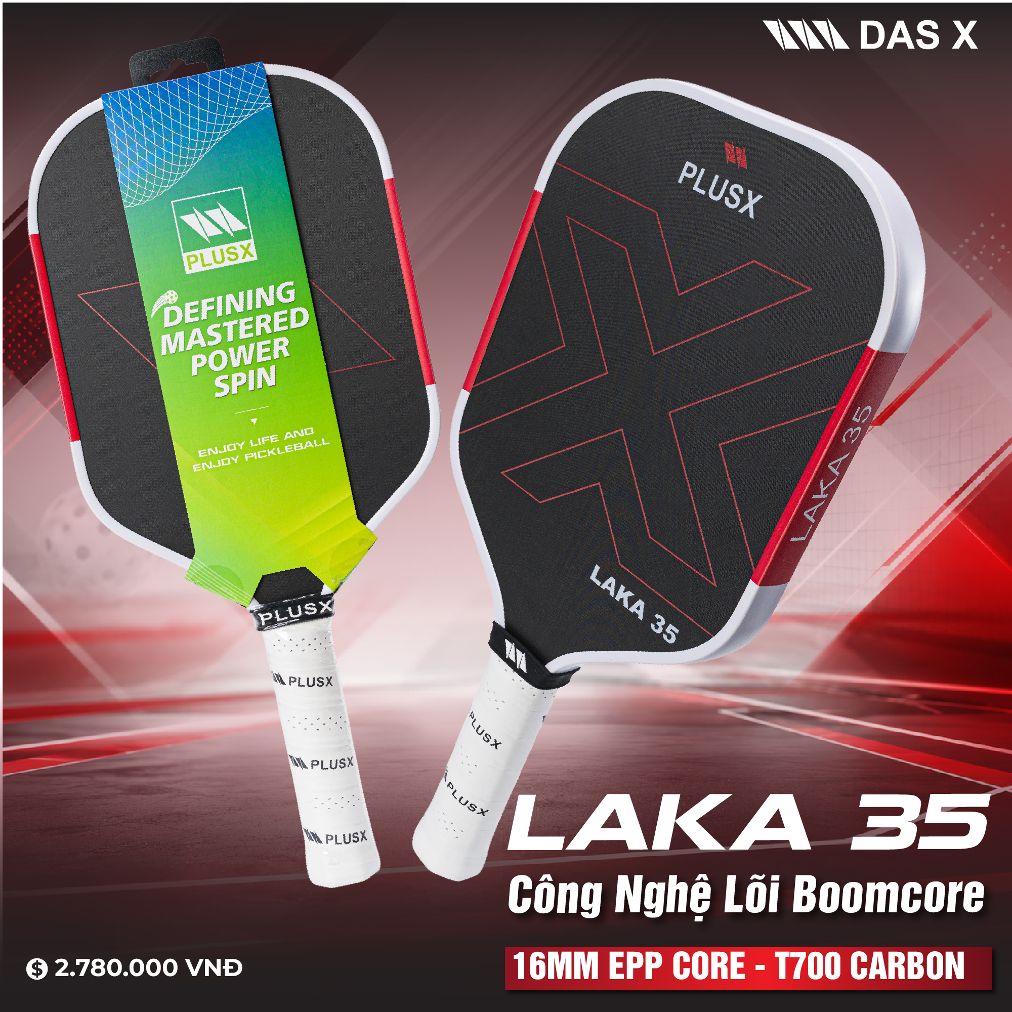 Vợt Pickleball_PLUSX LAKA 35