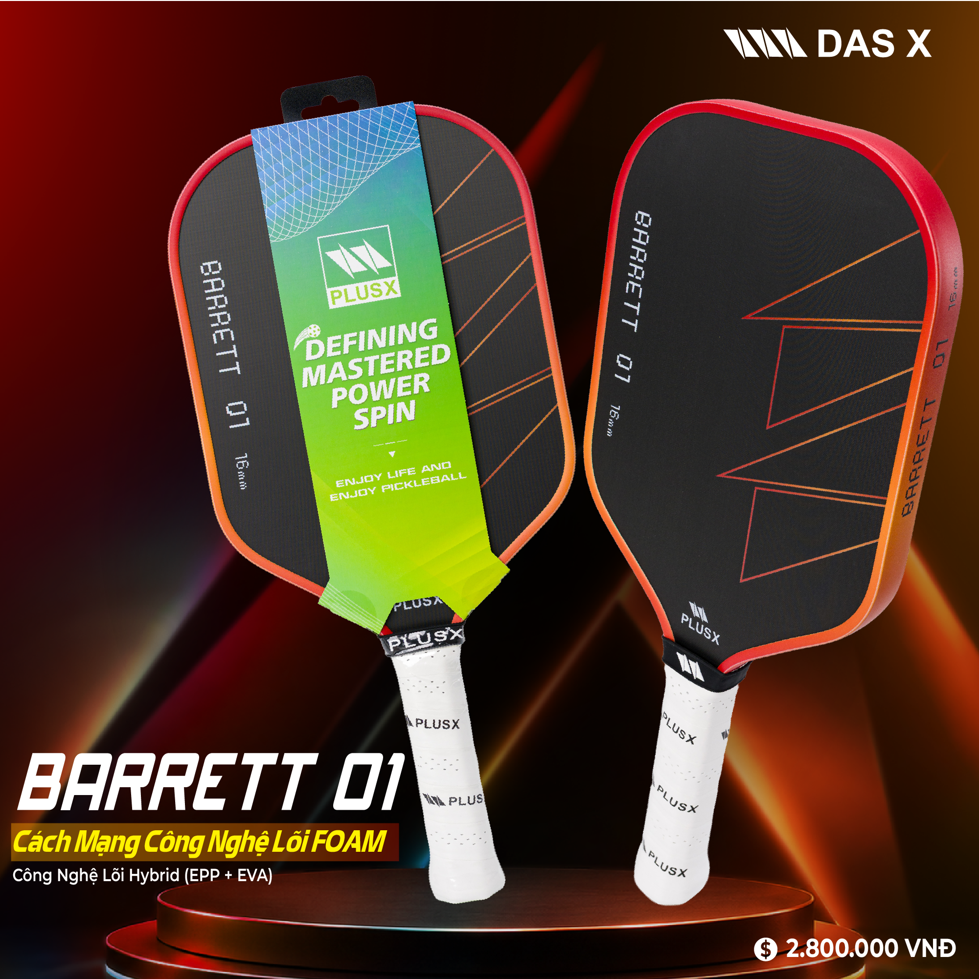 Vợt Pickleball_PLUSX BARRETT 01