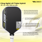 Vợt Pickleball PLUSX TIGER I - 16MM