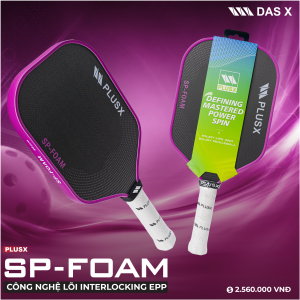 Vợt Pickleball PLUSX SP-FOAM - 16MM