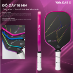 Vợt Pickleball_PLUSX Uzii-4S - 16MM