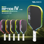 Vợt Pickleball PLUSX RIPTIDE IV - 16MM