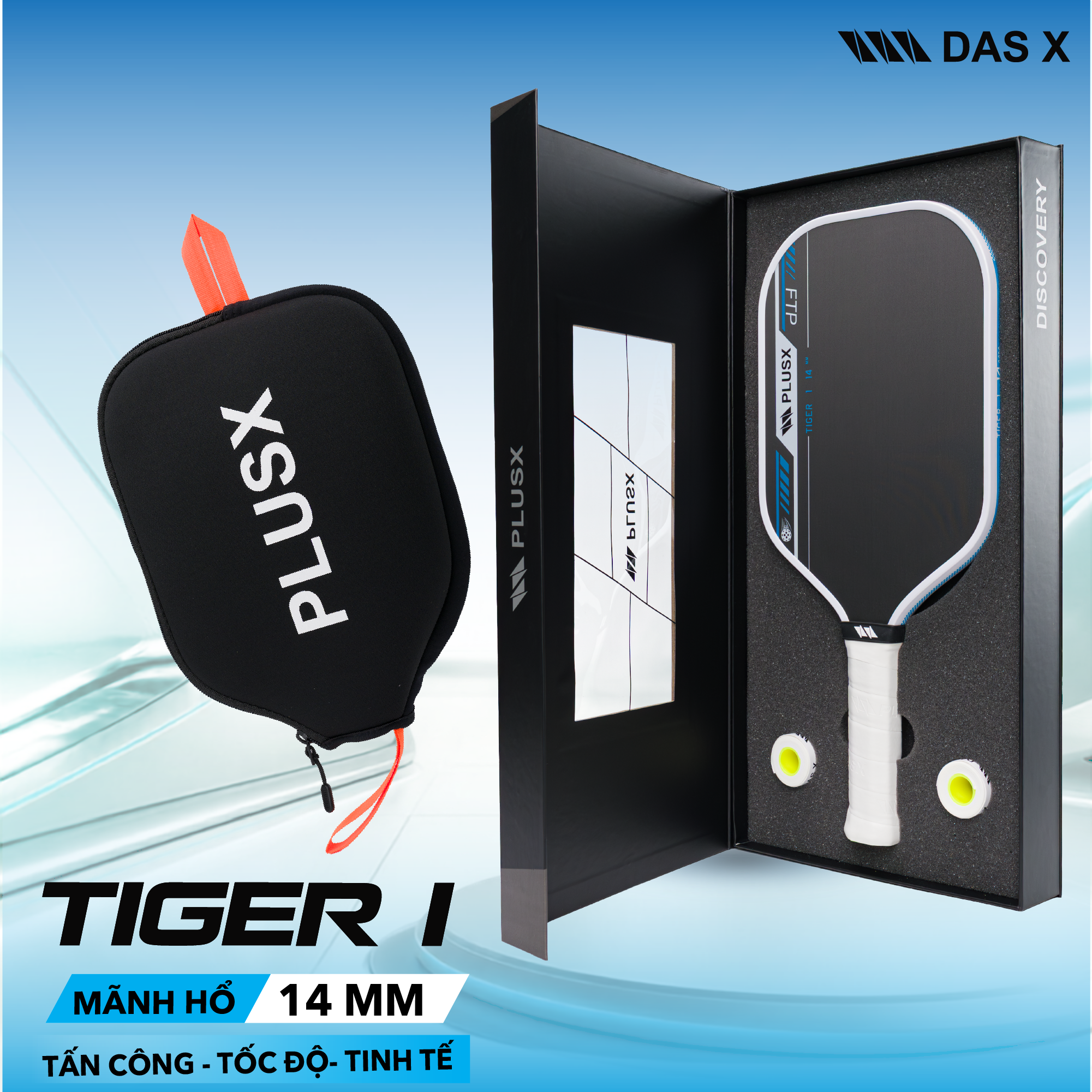 Vợt Pickleball_PLUSX TIGER I