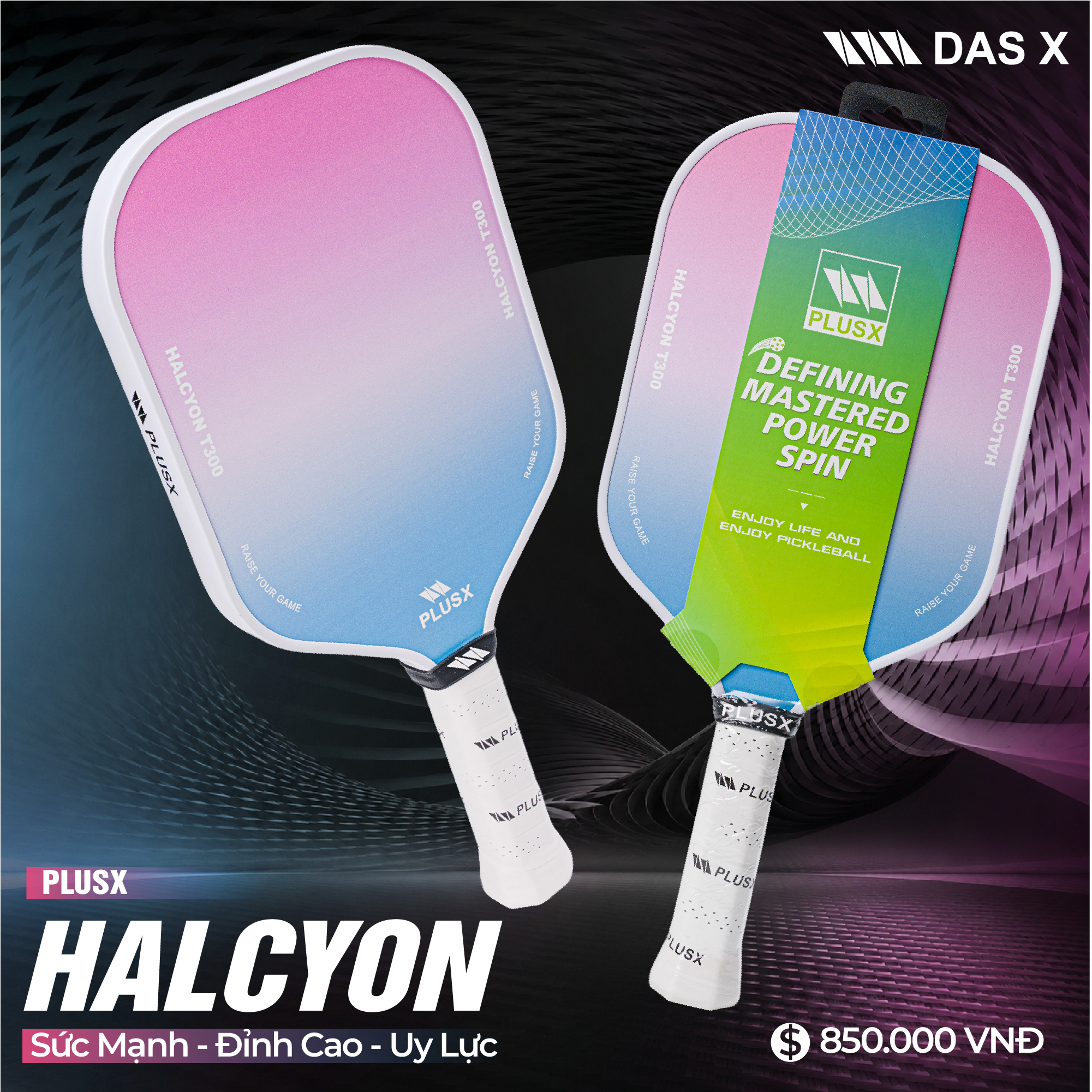 Vợt Pickleball_PLUSX HALCYON