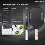 Vợt Pickleball PLUSX SP-FOAM - 16MM