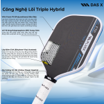 Vợt Pickleball_PLUSX TIGER I (16MM)