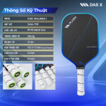 Vợt Pickleball_PLUSX CHALLENGER 3 - 16MM