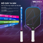 Vợt Pickleball_PLUSX Uzii-4S - 14MM