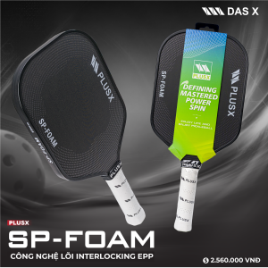 Vợt Pickleball PLUSX SP-FOAM - 16MM
