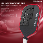 Vợt Pickleball PLUSX SP-FOAM - 16MM