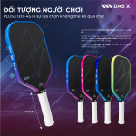 Vợt Pickleball_PLUSX Uzii-4S - 14MM