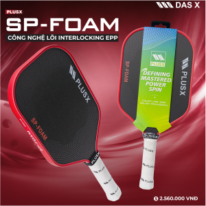 Vợt Pickleball PLUSX SP-FOAM - 16MM