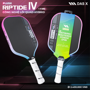 Vợt Pickleball_PLUSX RIPTIDE IV