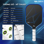 Vợt Pickleball_PLUSX Uzii-4S - 16MM