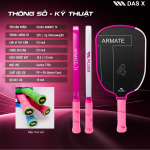Vợt Pickleball_PLUSX ARMATE T4 - 16MM