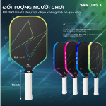 Vợt Pickleball_PLUSX Uzii-4S - 14MM