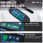 Máy đan vợt điện tử thông minh DAS X RSM-X11 - Trắng