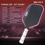 Vợt Pickleball_PLUSX RIPTIDE IV