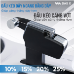 Máy đan vợt điện tử thông minh DAS X RSM-X11 - Trắng