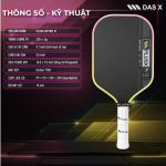 Vợt Pickleball_PLUSX RIPTIDE IV