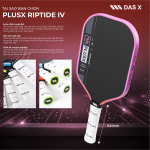 Vợt Pickleball_PLUSX RIPTIDE IV