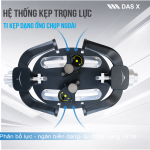 Máy đan vợt điện tử thông minh DAS X RSM-X11 - Trắng