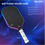Vợt Pickleball_PLUSX Uzii-4S - 16MM