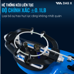 Máy đan vợt điện tử thông minh DAS X RSM-X11 - Xanh Dương