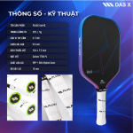 Vợt Pickleball_PLUSX Uzii-4S - 16MM