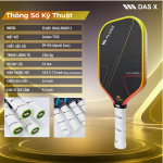 Vợt Pickleball_PLUSX CHALLENGER 3 - 16MM