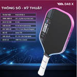 Vợt Pickleball_PLUSX RIPTIDE IV