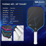 Vợt Pickleball_PLUSX Uzii-4S - 14MM
