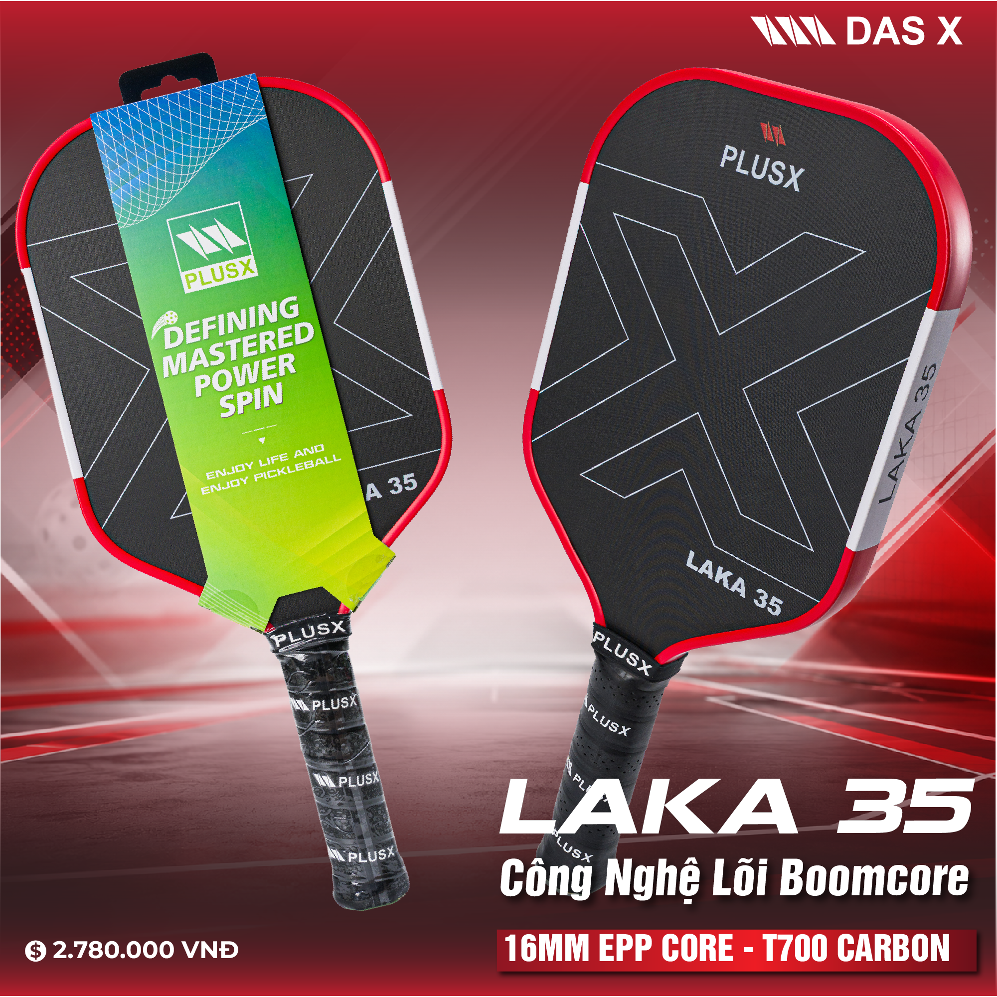 Vợt Pickleball_PLUSX LAKA 35