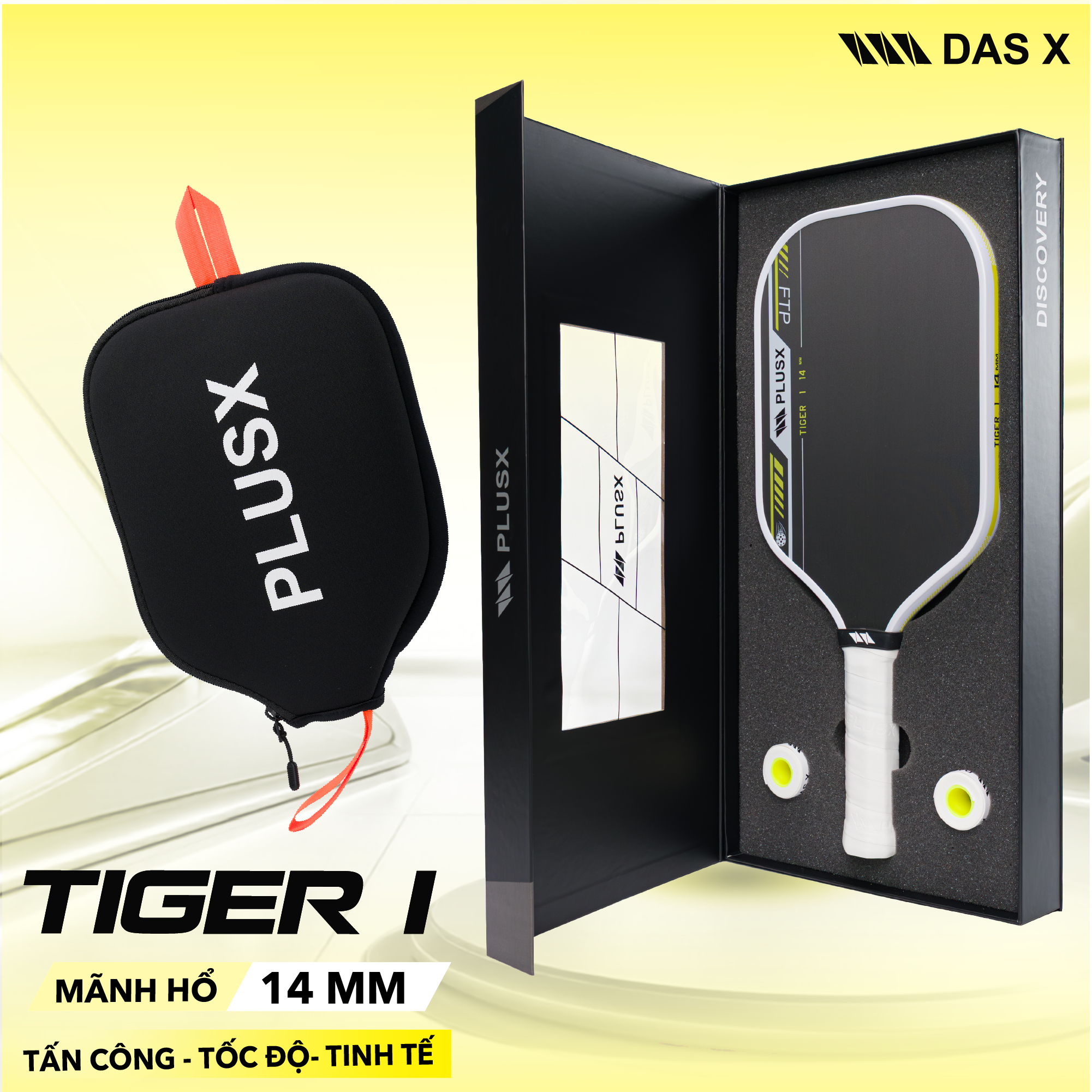 Vợt Pickleball_PLUSX TIGER I