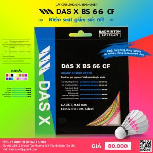 Dây vợt cầu lông bộ DAS X BS 66 CF