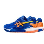 Giày Tennis Asics GEL RESOLUTION 9 Blue/Orange