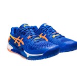 Giày Tennis Asics GEL RESOLUTION 9 Blue/Orange