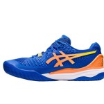 Giày Tennis Asics GEL RESOLUTION 9 Blue/Orange