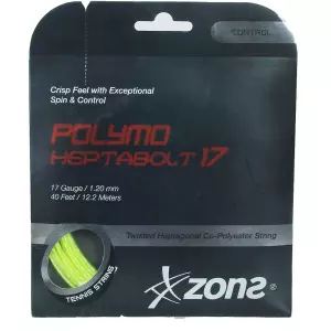 Cước Tennis Zons Kẽm Xoắn Polymo Heptabolt 17