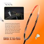 Vợt cầu lông DAS X EL-135 Cam đen