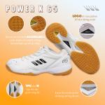 Giày Cầu Lông DAS X POWER X 65 - Trắng bạc