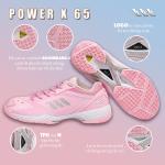Giày Cầu Lông DAS X POWER X 65 - Hồng hoa anh đào
