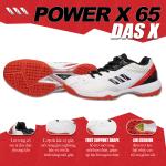 Giày Cầu Lông DAS X POWER X 65 -  Trắng đỏ