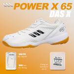 Giày Cầu Lông DAS X POWER X 65 - Trắng bạc