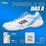 Giày Cầu Lông DAS X POWER X 65 - Trắng xanh