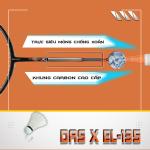 Vợt cầu lông DAS X EL-135 Cam đen